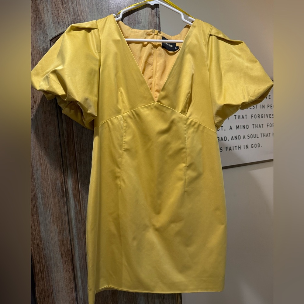 DO+BE Yellow Mini Dress